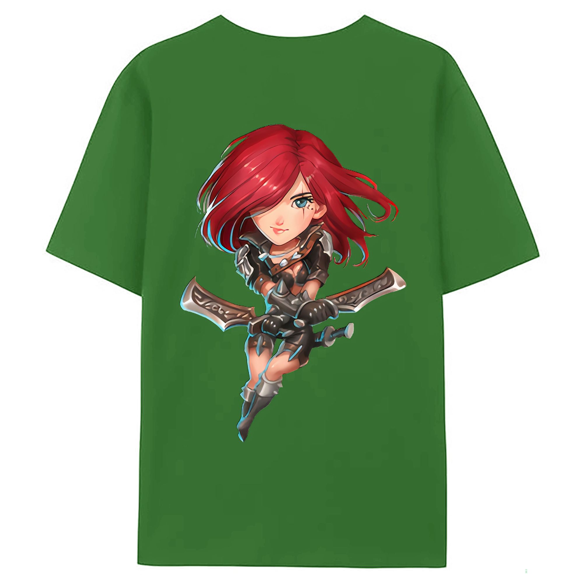 （画像用） リーグ・オブ・レジェンド League of Legends LOL レディース半袖Tシャツ(バックプリント)